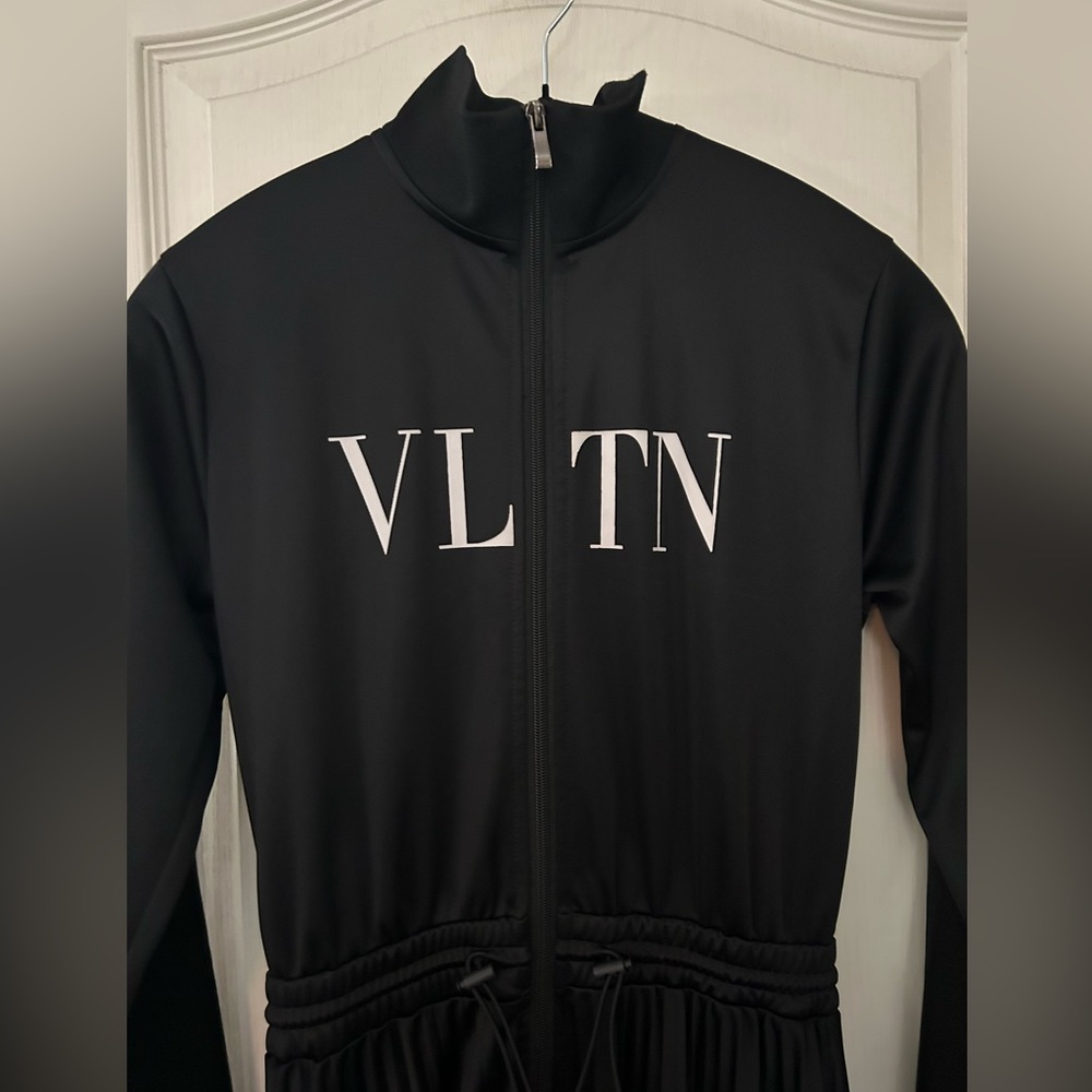 Valentino Mock Neck Midi Dress - Picture 3 of 14